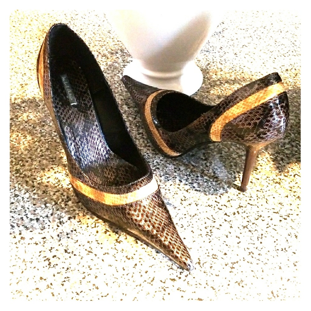 Multi color high heels